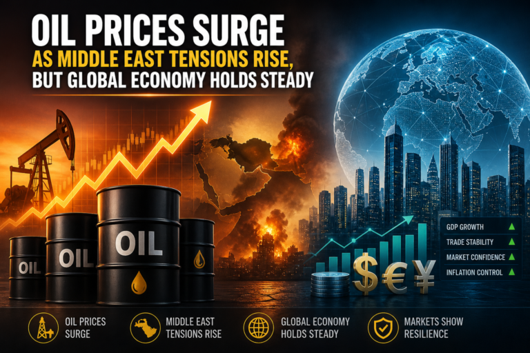 Oil Prices Surge as Middle East Tensions Rise, But Global Economy Holds Steady