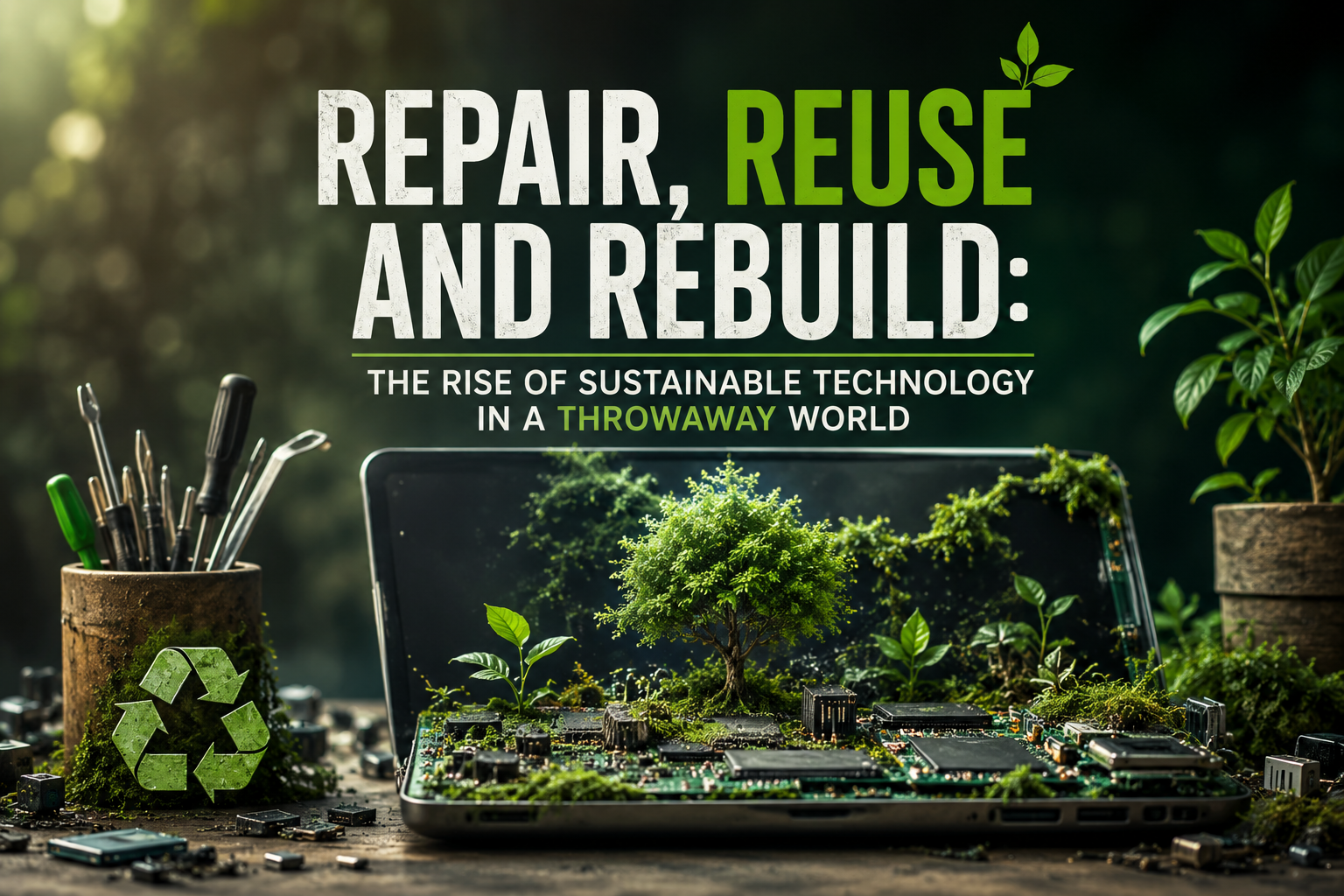 Repair, Reuse and Rebuild: The Rise of Sustainable Technology in a Throwaway World